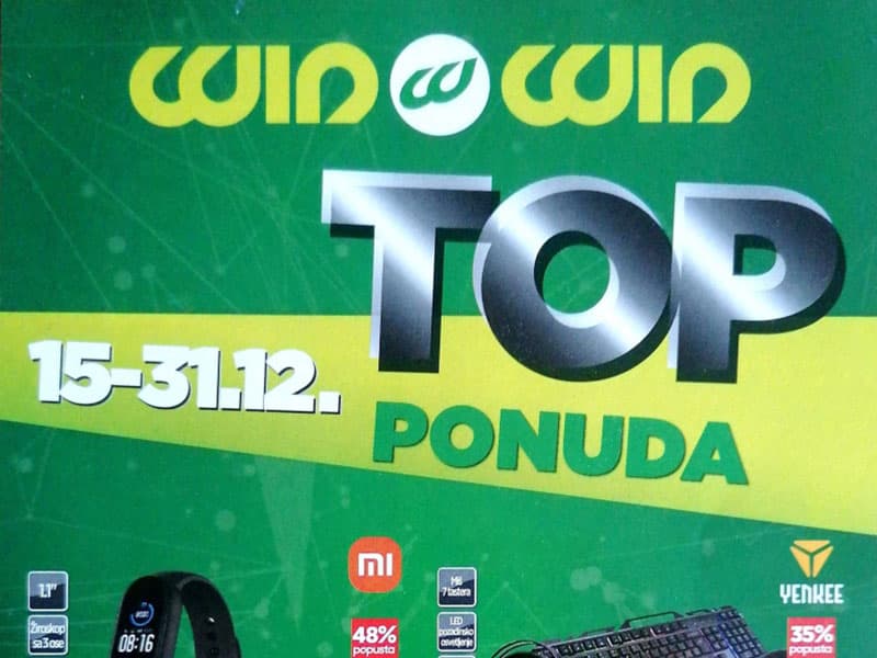 Podela flajera za WinWin, slika 1